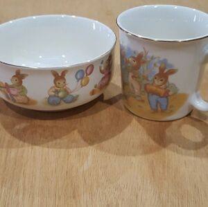 𝅺li'l Bunny Collection Meal Set Pottery